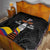 Colombia Champion Football Custom Quilt Los Cafeteros Black Style