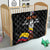 Colombia Champion Football Custom Quilt Los Cafeteros Black Style