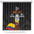 Colombia Champion Football Custom Shower Curtain Los Cafeteros Black Style