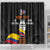 Colombia Champion Football Custom Shower Curtain Los Cafeteros Black Style