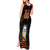 Colombia Champion Football Custom Tank Maxi Dress Los Cafeteros Black Style - Wonder Print Shop