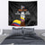 Colombia Champion Football Custom Tapestry Los Cafeteros Black Style - Wonder Print Shop