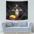 Colombia Champion Football Custom Tapestry Los Cafeteros Black Style - Wonder Print Shop