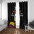 Colombia Champion Football Custom Window Curtain Los Cafeteros Black Style - Wonder Print Shop