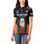 Colombia Champion Football Custom Women Polo Shirt Los Cafeteros Black Style - Wonder Print Shop