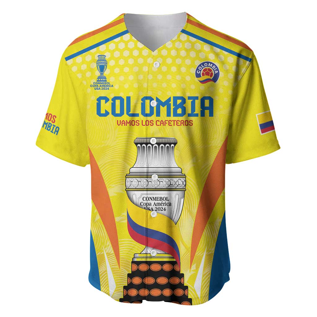 Colombia Champion Football Custom Baseball Jersey Los Cafeteros Somos Campeones LT9 - Wonder Print Shop