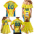 Colombia Champion Football Custom Family Matching Mermaid Dress and Hawaiian Shirt Los Cafeteros Somos Campeones LT9 - Wonder Print Shop