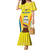 Colombia Champion Football Custom Family Matching Mermaid Dress and Hawaiian Shirt Los Cafeteros Somos Campeones LT9 - Wonder Print Shop