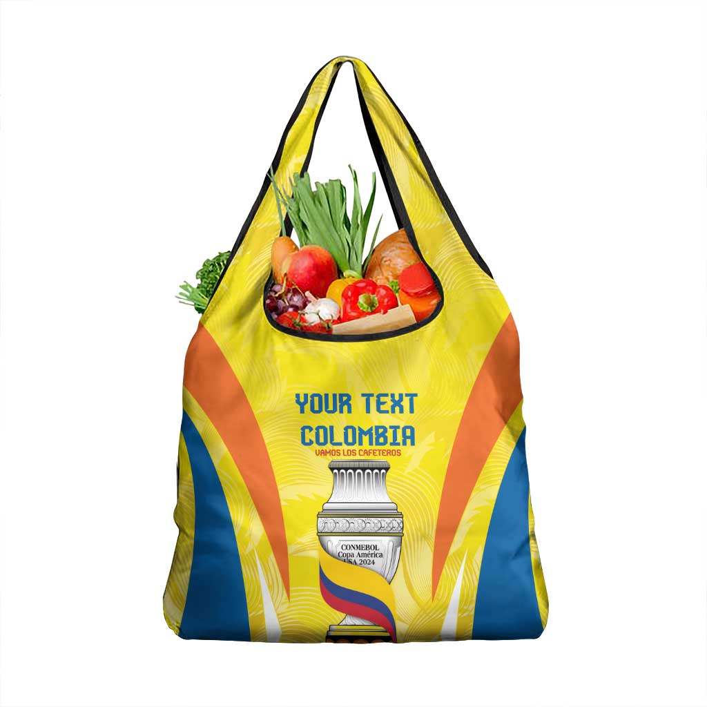 Colombia Champion Football Custom Grocery Bag Los Cafeteros Somos Campeones