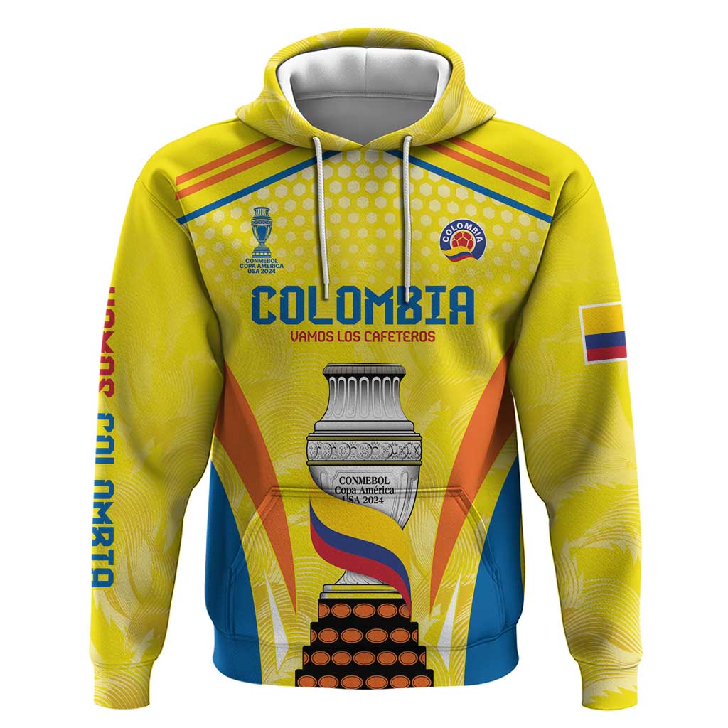 Colombia Champion Football Custom Hoodie Los Cafeteros Somos Campeones - Wonder Print Shop