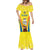 Colombia Champion Football Custom Mermaid Dress Los Cafeteros Somos Campeones - Wonder Print Shop