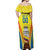 Colombia Champion Football Custom Off Shoulder Maxi Dress Los Cafeteros Somos Campeones - Wonder Print Shop