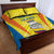 Colombia Champion Football Custom Quilt Bed Set Los Cafeteros Somos Campeones - Wonder Print Shop