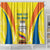 Colombia Champion Football Custom Shower Curtain Los Cafeteros Somos Campeones