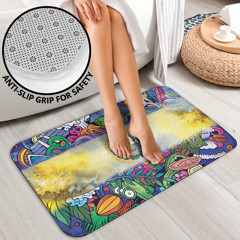 El Salvador Bathroom Set Funny Local Inspired - Wonder Print Shop