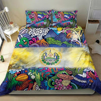 El Salvador Bedding Set Funny Local Inspired - Wonder Print Shop
