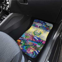 El Salvador Car Mats Funny Local Inspired - Wonder Print Shop