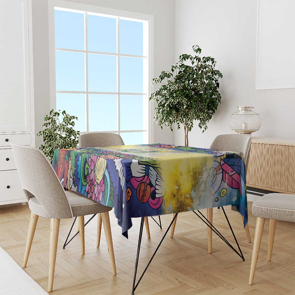 El Salvador Tablecloth Funny Local Inspired - Wonder Print Shop