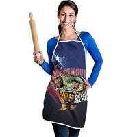 Largemouth Bass Fishing Apron American Flag