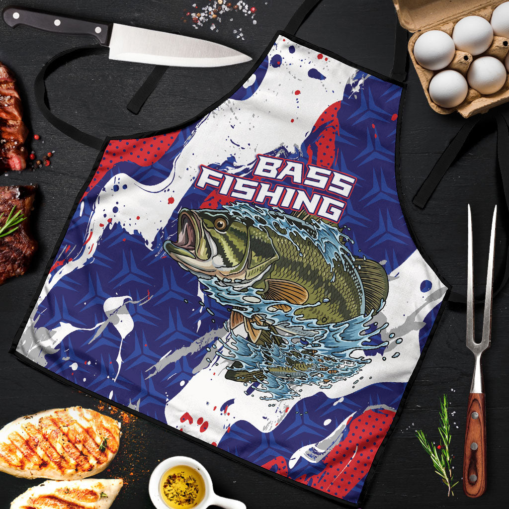 Largemouth Bass Tournament Fishing Apron