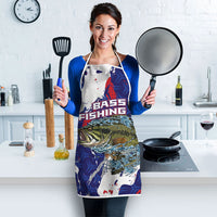 Largemouth Bass Tournament Fishing Apron