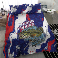 Largemouth Bass Tournament Fishing Bedding Set