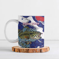 Personalized Largemouth Bass Tournament Fishing Ceramic Mug
