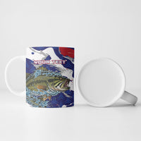 Personalized Largemouth Bass Tournament Fishing Ceramic Mug