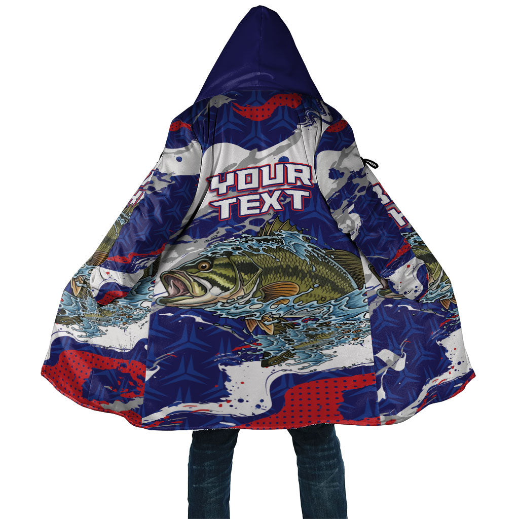 Personalized Largemouth Bass Tournament Fishing Cloak