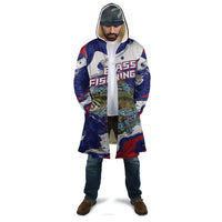 Personalized Largemouth Bass Tournament Fishing Cloak