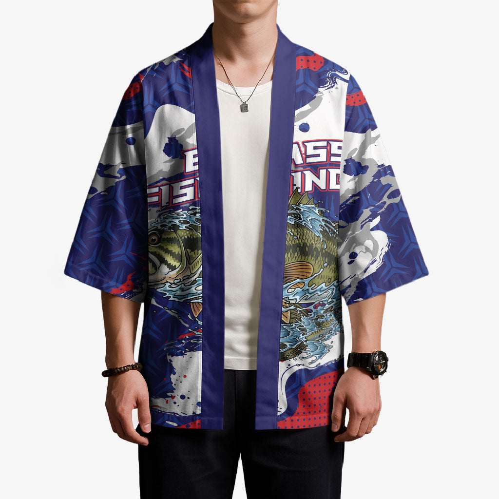 Personalized Largemouth Bass Tournament Fishing Kimono