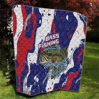 Largemouth Bass Tournament Fishing Quilt