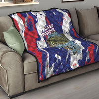 Largemouth Bass Tournament Fishing Quilt