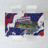 Largemouth Bass Tournament Fishing Tablecloth