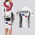 Samoa Rugby Couples Matching Long Sleeve Bodycon Dress and Hawaiian Shirt Go Champions World Cup 2023 Polynesian Unique LT9 - Wonder Print Shop