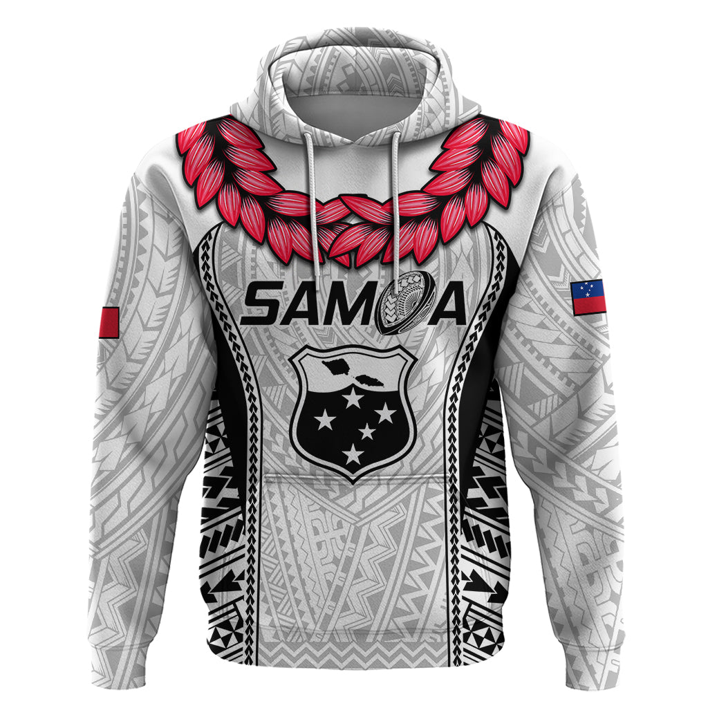 Custom Samoa Rugby Hoodie Go Champions World Cup 2023 Polynesian Unique - Wonder Print Shop