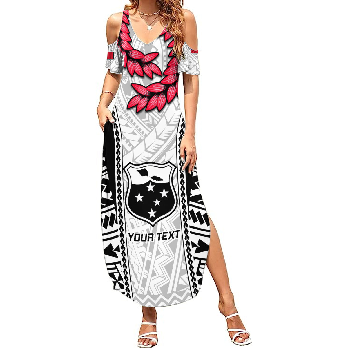 Custom Samoa Rugby Summer Maxi Dress Go Champions World Cup 2023 Polynesian Unique - Wonder Print Shop