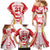 Custom Japan Rugby Family Matching Mermaid Dress and Hawaiian Shirt World Cup 2023 Go Brave Blossoms Sporty Style LT9 - Wonder Print Shop