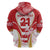 Custom Japan Rugby Hoodie World Cup 2023 Go Brave Blossoms Sporty Style - Wonder Print Shop