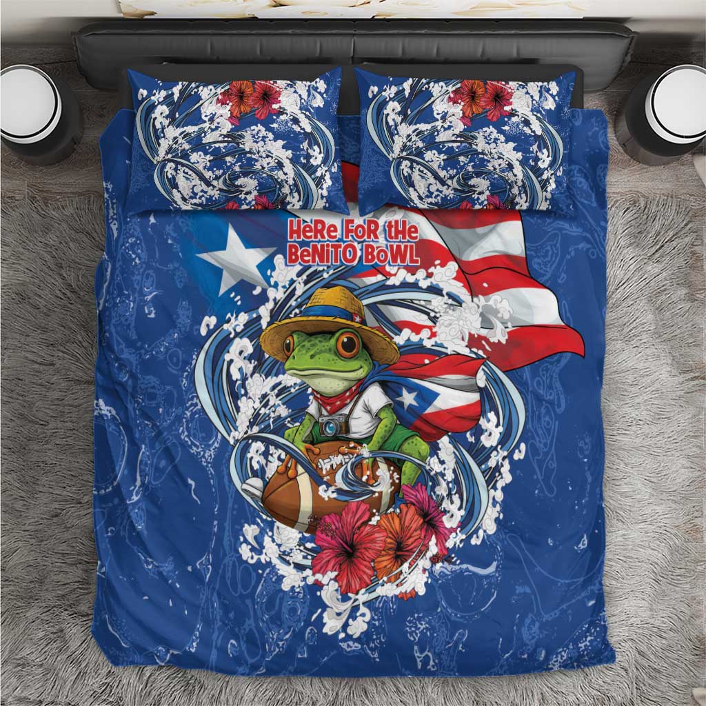 Puerto Rican Coquí Football Bedding Set Here For The Benito Bowl