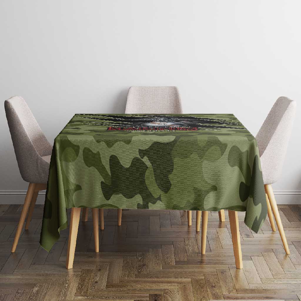 Montford Point Marines Tablecloth African American Breaking Barriers 1942