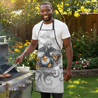 Montford Point Marines Apron Flame Fire Military White Camo