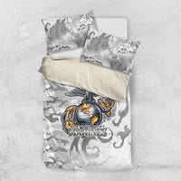 Montford Point Marines Bedding Set Flame Fire Military White Camo