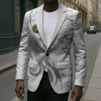 Montford Point Marines Blazer Flame Fire Military White Camo