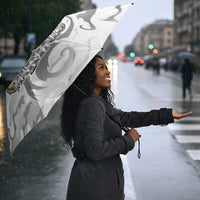 Montford Point Marines Umbrella Flame Fire Military White Camo