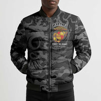 Montford Point Marines Bomber Puffer Jacket First To Fight Last to Leave
