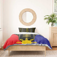 Afro Pinoy Blackapino Half Black Filipino Bedding Set