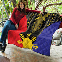 Afro Pinoy Blackapino Half Black Filipino Quilt