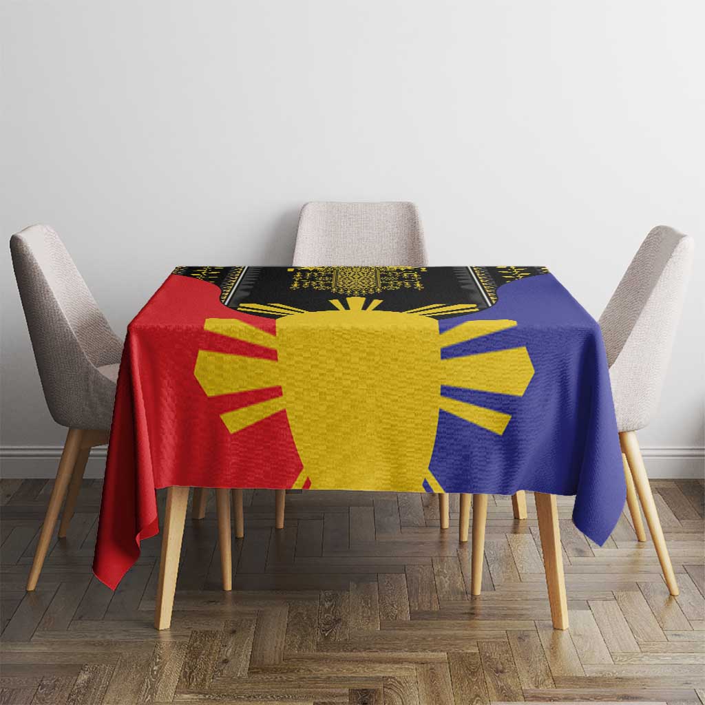 Afro Pinoy Blackapino Half Black Filipino Tablecloth