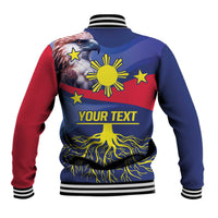 Personalized Filipino Roots Philippines Heritage Baseball Jacket